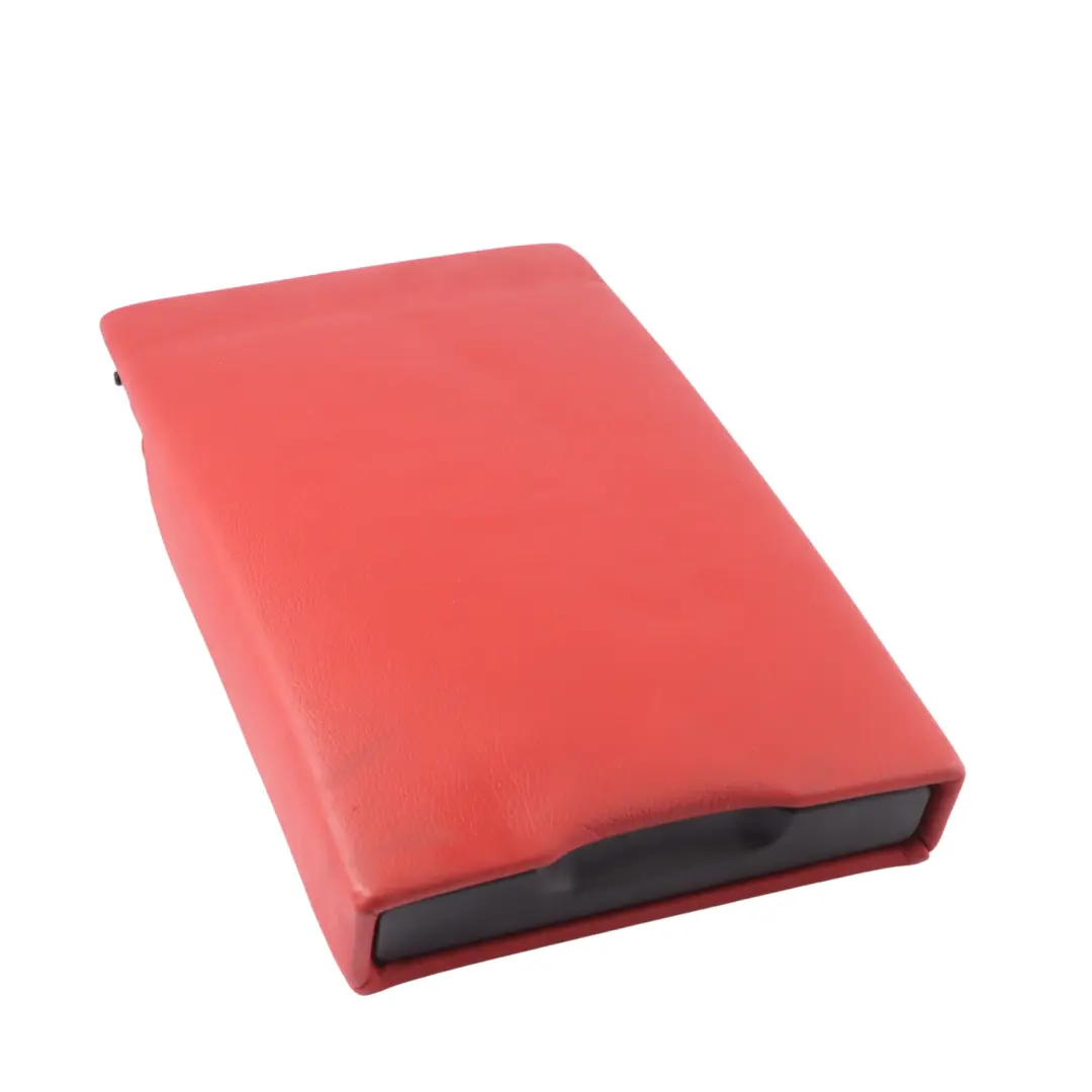 Apoyabrazos trasero BMW E90 E91 LCI Respaldo asiento cuero Dakota Korall Rojo para con número de pieza 7216154 Apoyabrazos trasero BMW E90 E91 LCI Respaldo asiento cuero Dakota Korall Rojo - SKU 7216154 - Número de pieza 7216154