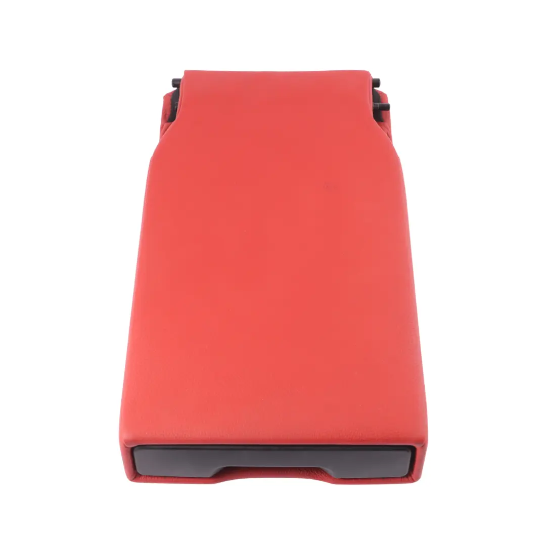 Rear Center Armrest BMW E90 E91 LCI Seat Backrest Leather Dakota Korall Red - SKU 7216154 - Part number 7216154