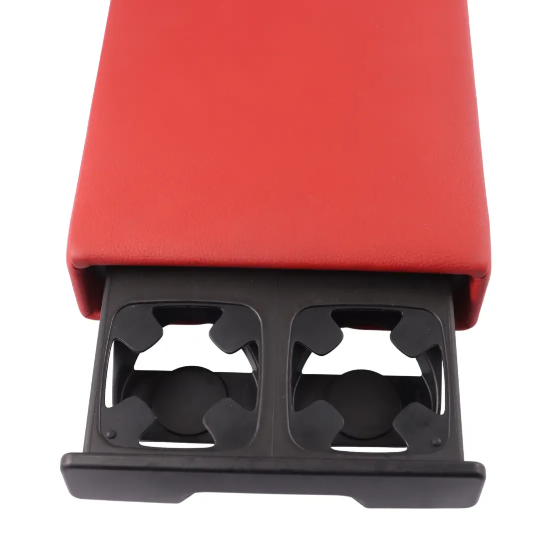  Bracciolo centrale posteriore BMW E90 E91 LCI Schienale Dakota Korall Rosso - SKU 7216154 - Numero di parte 7216154