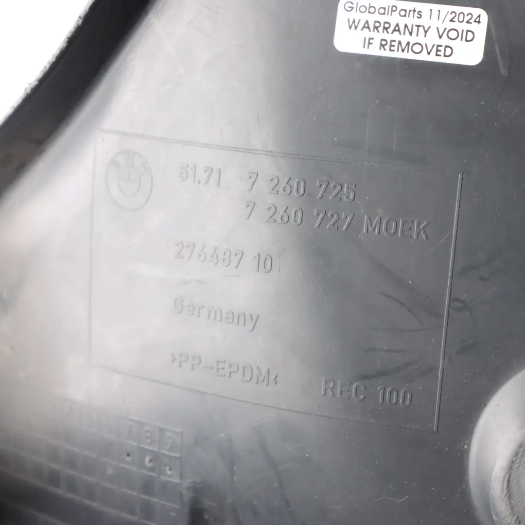 Lamp Trim In Trunk Lid Tailgate Light Rear Left N/S to BMW X3 F25 with Part number 7217309 BMW X3 F25 Lamp Trim In Trunk Lid Tailgate Light Rear Left N/S - SKU 7217309-2 - Part number 7217309