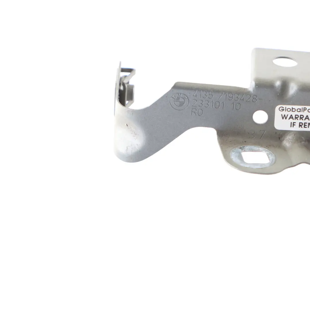 Side Panel Bracket Holder Front Right O/S Space Grey A52 7193428 to BMW F07 GT with Part number 7230574 BMW F07 GT Side Panel Bracket Holder Front Right O/S Space Grey A52 7193428 - SKU 7230574-SCG - Part number 7230574