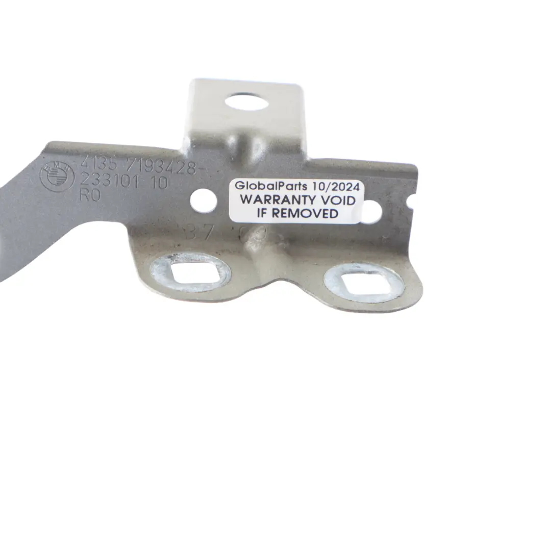 Side Panel Bracket Holder Front Right O/S Space Grey A52 7193428 to BMW F07 GT with Part number 7230574 BMW F07 GT Side Panel Bracket Holder Front Right O/S Space Grey A52 7193428 - SKU 7230574-SCG - Part number 7230574