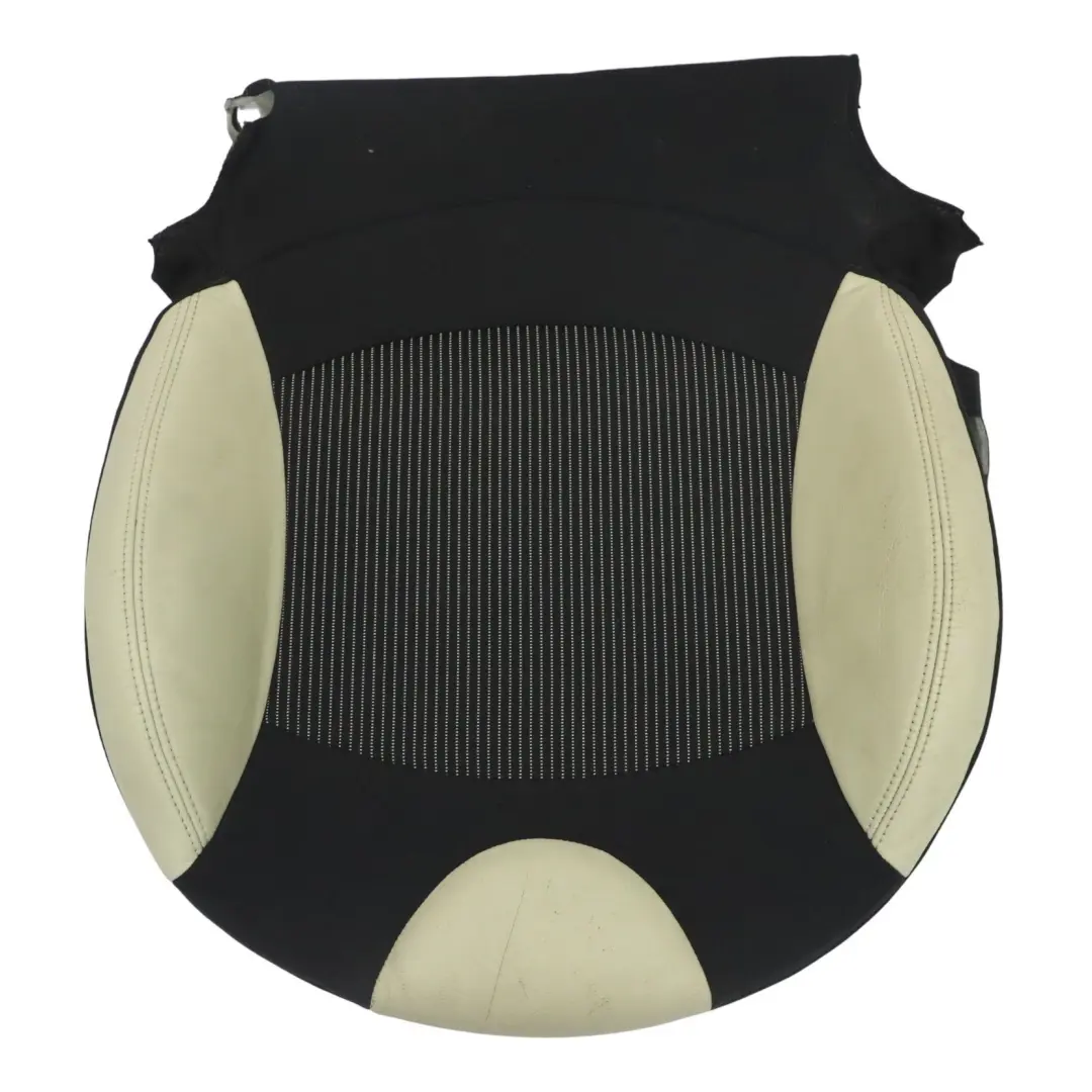 Anteriore Sinistra Sport Coprisedile Mezza Pelle Crema Bianco per Mini R56 R57 con numero di parte 7233759 Mini R56 R57 Anteriore Sinistra Sport Coprisedile Mezza Pelle Crema Bianco - SKU 7233759 - Numero di parte 7233759