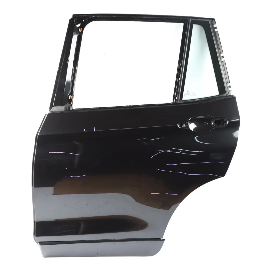 BMW X3 F25 Door Rear Left Black Sapphire Metallic - 475 - SKU 7238695-BS - Part number 7238695