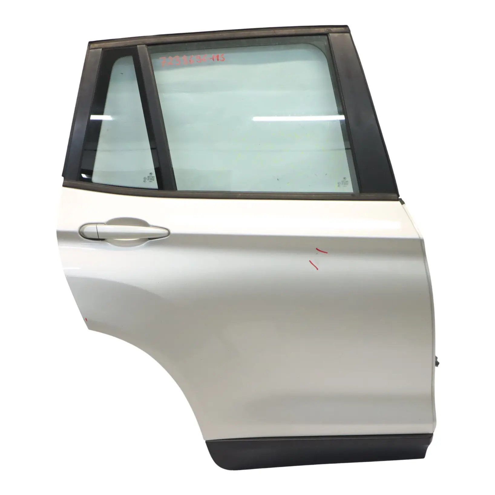 BMW X3 F25 Porta posteriore destra Mineralsilber Silver Metallic - A14