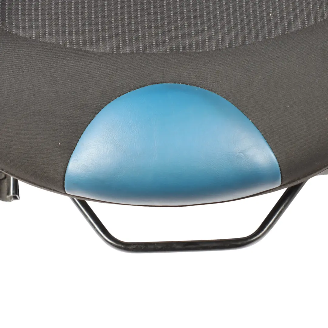 Sedile Sportivo SX Resto Tessuto Pelle Blu per Mini Cooper One R55 R56 R57 con numero di parte 7242357 Mini Cooper One R55 R56 R57 Sedile Sportivo SX Resto Tessuto Pelle Blu - SKU 7242357 - Numero di parte 7242357