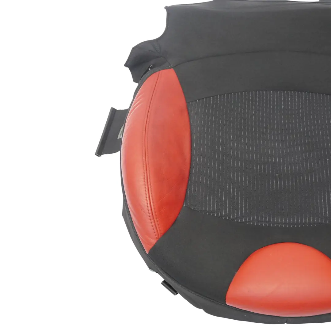 Front Sport Seat Cover Cushion Right O/S Rooster Red to Mini R56 with Part number 7242360 Mini R56 Front Sport Seat Cover Cushion Right O/S Rooster Red - SKU 7242360 - Part number 7242360