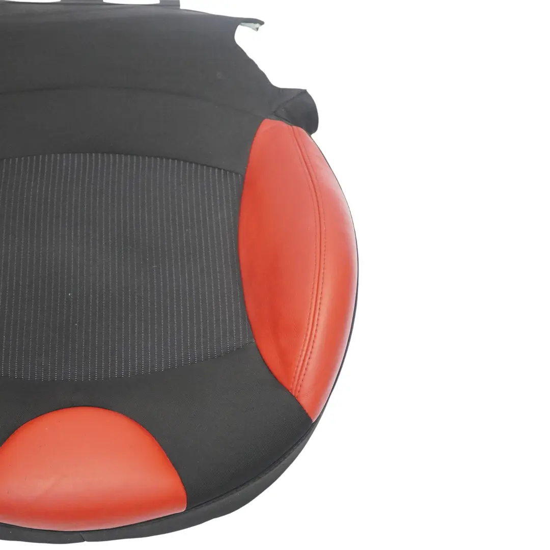 Cojín del asiento delantero deportivo derecho Rooster Red para Mini R56 con número de pieza 7242360 Mini R56 Cojín del asiento delantero deportivo derecho Rooster Red - SKU 7242360 - Número de pieza 7242360