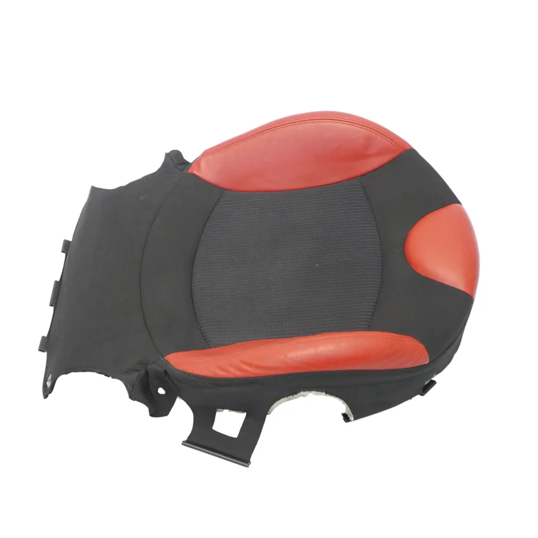 Cojín del asiento delantero deportivo derecho Rooster Red para Mini R56 con número de pieza 7242360 Mini R56 Cojín del asiento delantero deportivo derecho Rooster Red - SKU 7242360 - Número de pieza 7242360