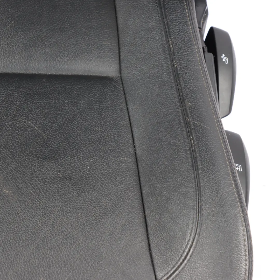 Heated Black Leather Front Left N/S Interior Seat to BMW E90 E91 LCI M Sport with Part number 7246857 BMW E90 E91 LCI M Sport Heated Black Leather Front Left N/S Interior Seat - SKU 7246857-4 - Part number 7246857