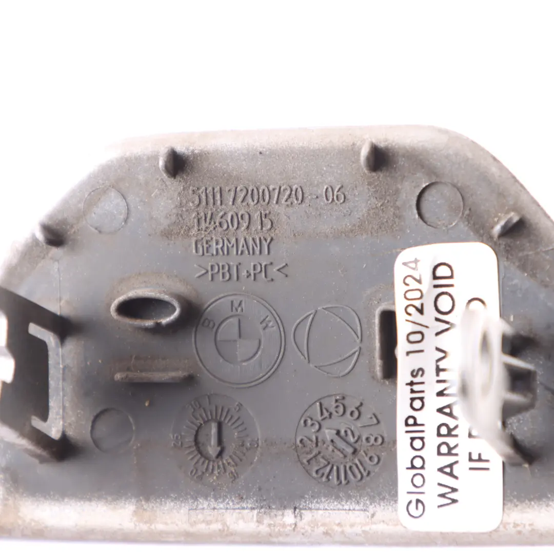 Front Cover Bumper Panel Left N/S Trim Titan Silver 354 to BMW F10 F11 with Part number 7246869 BMW F10 F11 Front Cover Bumper Panel Left N/S Trim Titan Silver 354 - SKU 7246869-TS - Part number 7246869