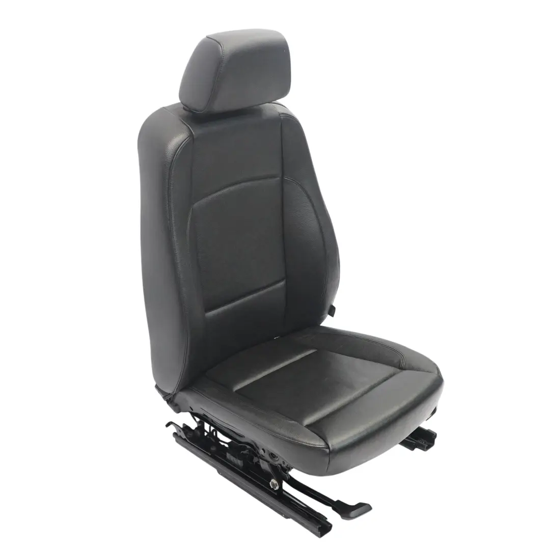 Front Seat Left N/S Interior Leather Boston Black to BMW E88 Convertible with Part number 7247253 BMW E88 Convertible Front Seat Left N/S Interior Leather Boston Black - SKU 7247253-3 - Part number 7247253