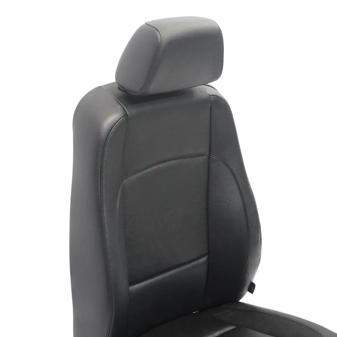 Front Seat Left N/S Interior Leather Boston Black to BMW E88 Convertible with Part number 7247253 BMW E88 Convertible Front Seat Left N/S Interior Leather Boston Black - SKU 7247253-3 - Part number 7247253