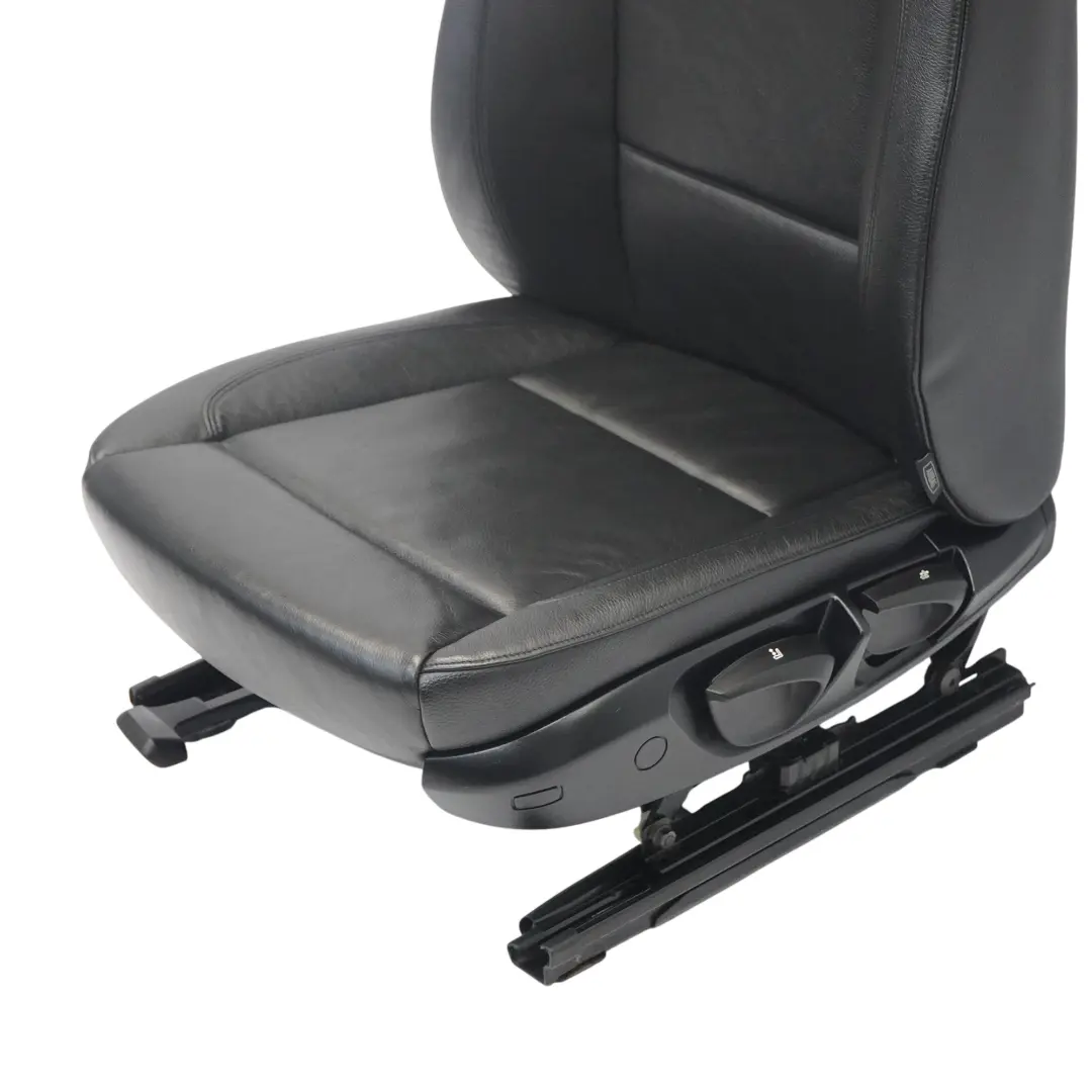 Front Seat Left N/S Interior Leather Boston Black BMW E88 Convertible - SKU 7247253-3 - Part number 7247253