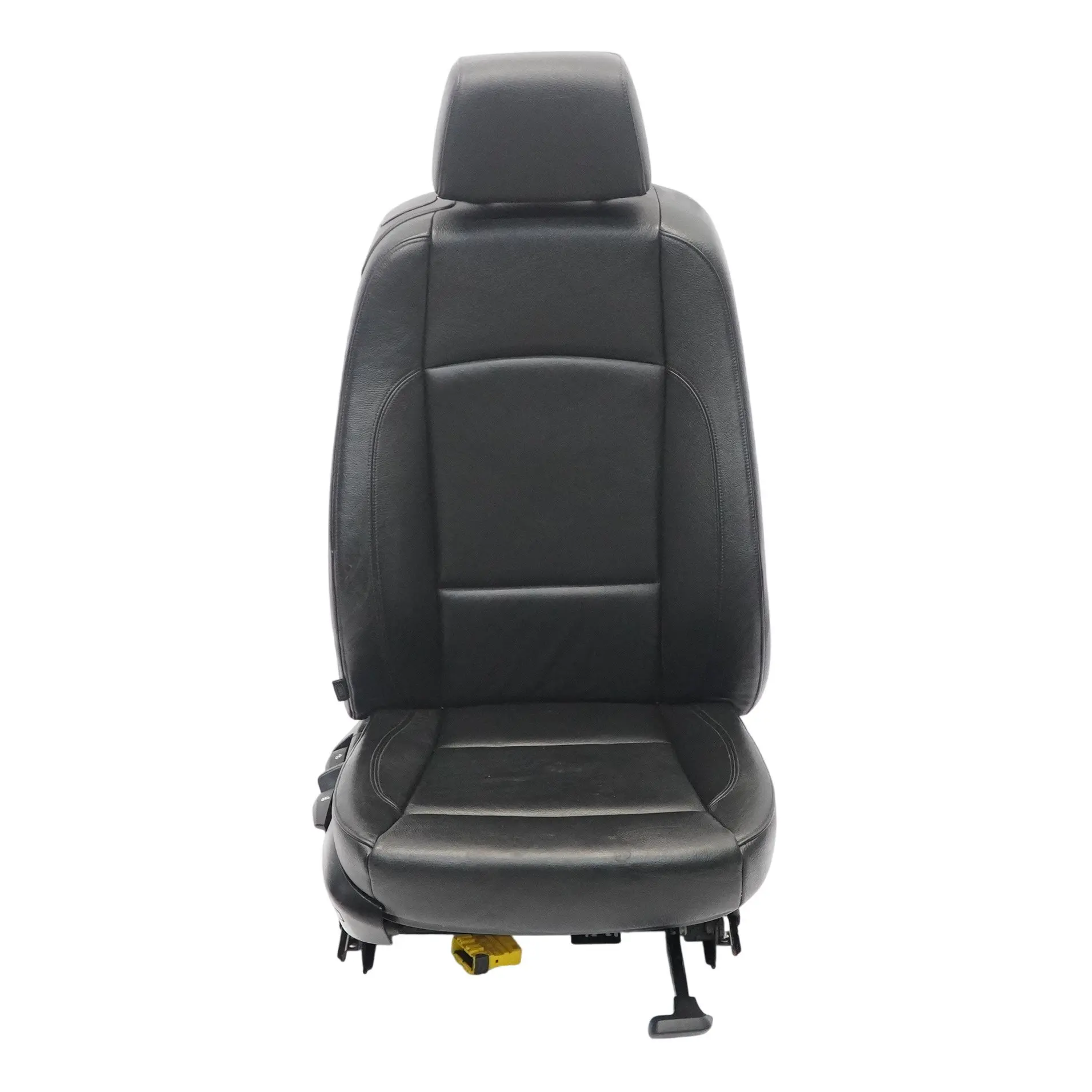 BMW E88 Cabrio Sedile Anteriore Destro Interno Pelle Boston Nero