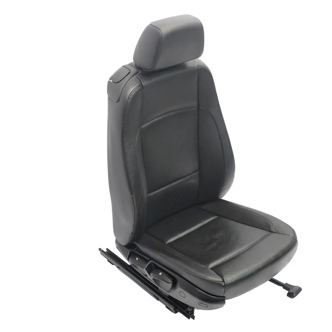 BMW E88 Convertible Asiento Delantero Derecho Interior Cuero Boston Negro - SKU 7247254-1 - Número de pieza 7247254