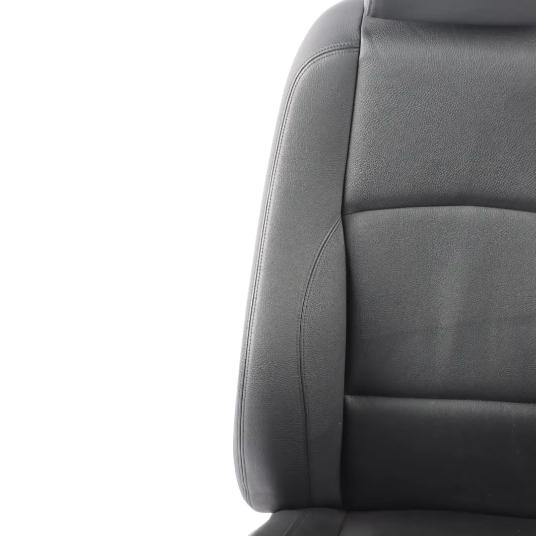 BMW E88 Convertible Front Left N/S Seat Heated M Sport Boston Black Leather - SKU 7247331-1 - Part number 7247331