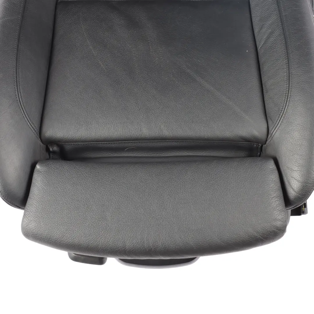 BMW E88 Convertible Przedni Lewy Fotel Podgrzewany M Sport Czarna Skóra - SKU 7247331-1 - Numer Części 7247331