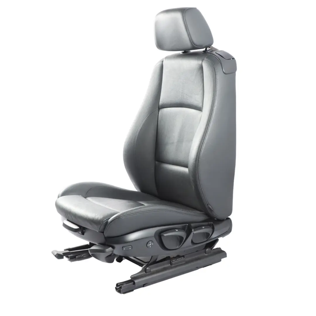 Front Left N/S Seat Heated M Sport Boston Black Leather to BMW E88 Convertible with Part number 7247331 BMW E88 Convertible Front Left N/S Seat Heated M Sport Boston Black Leather - SKU 7247331-1 - Part number 7247331