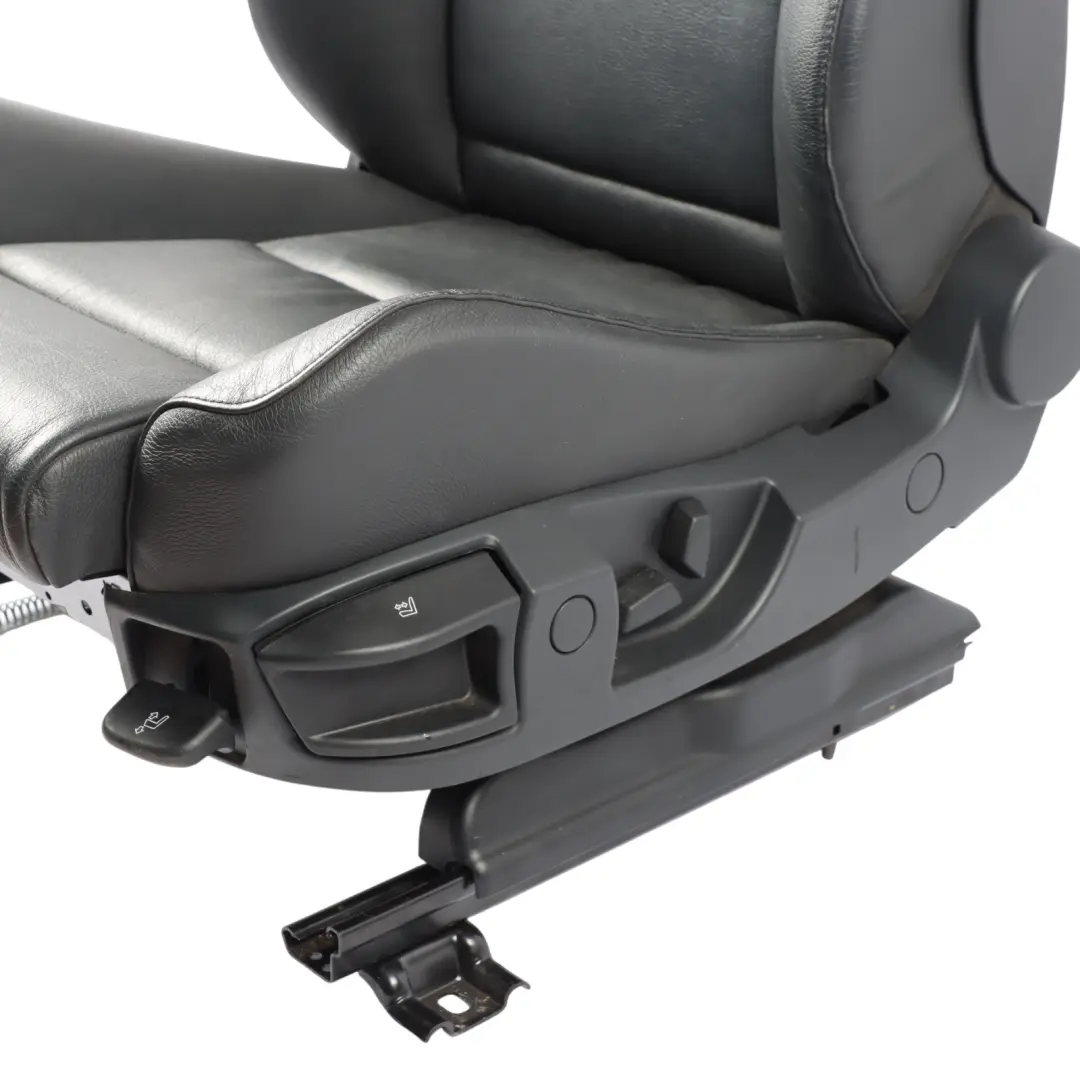 BMW E60 E61 M Sport Front Left N/S Seat Heated Black Leather Dakota - SKU 7249382-2 - Part number 7249382