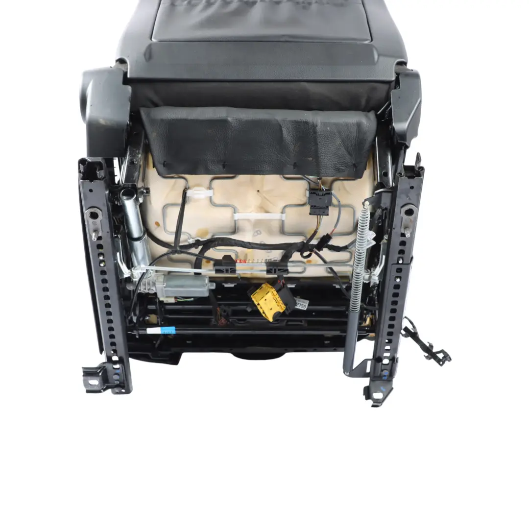 Front Left N/S Seat Heated Black Leather Dakota to BMW E60 E61 M Sport with Part number 7249382 BMW E60 E61 M Sport Front Left N/S Seat Heated Black Leather Dakota - SKU 7249382-2 - Part number 7249382