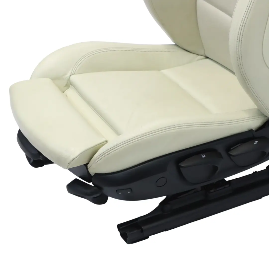 BMW E87 LCI Siège sport avant gauche intérieur chauffant en cuir Boston Lemon - SKU 7251077-1 - Numéro de pièce 7251077