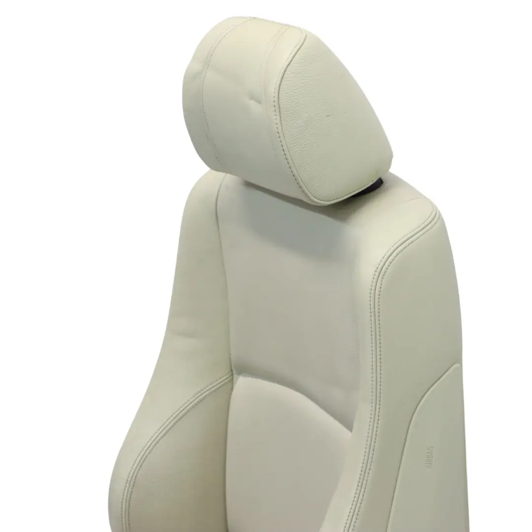 BMW E87 LCI Siège sport avant gauche intérieur chauffant en cuir Boston Lemon - SKU 7251077-1 - Numéro de pièce 7251077