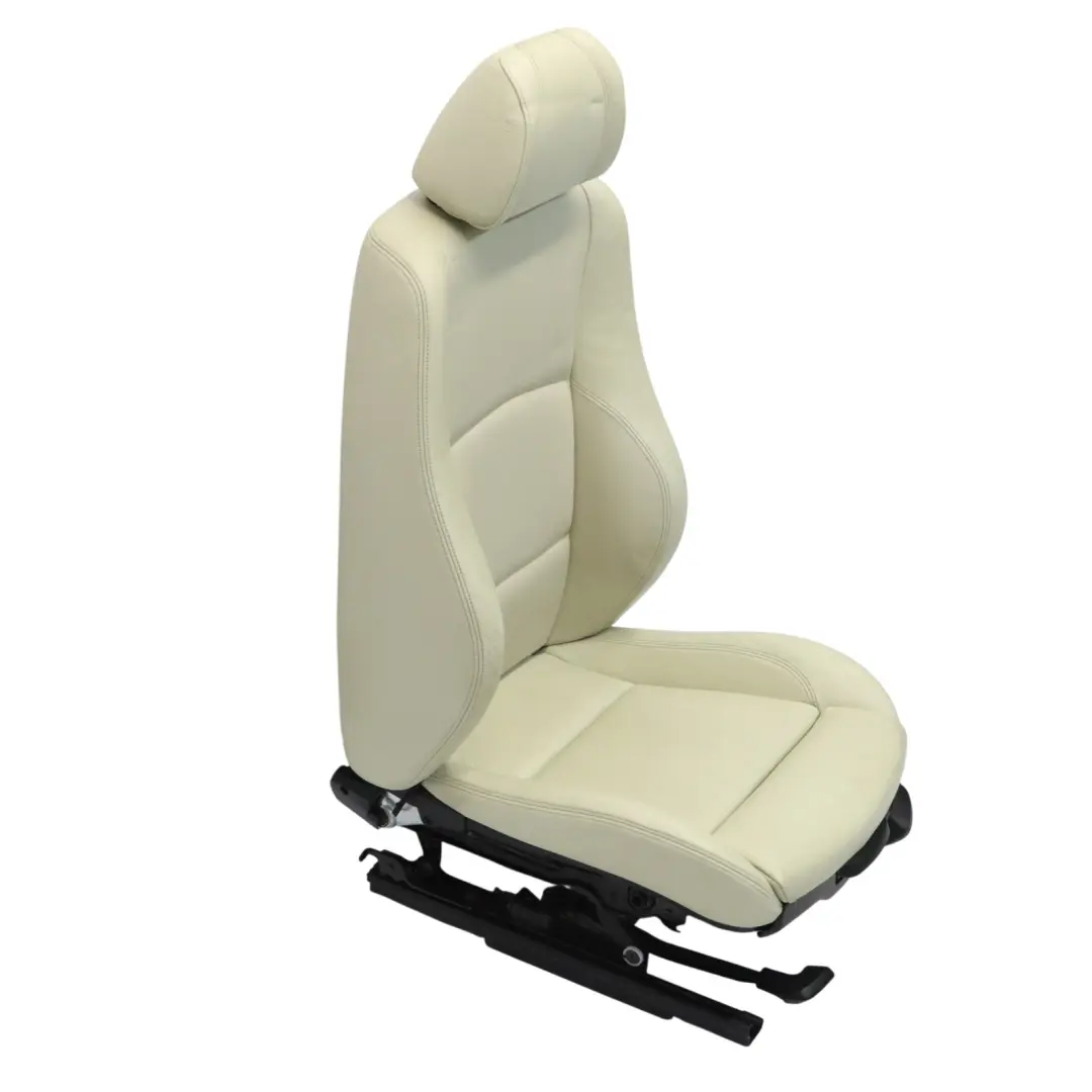BMW E87 LCI Siège sport avant gauche intérieur chauffant en cuir Boston Lemon - SKU 7251077-1 - Numéro de pièce 7251077