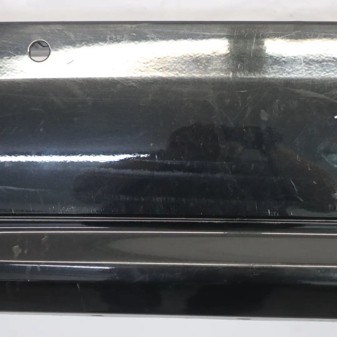 BMW F11 Touring Rear Bumper Panel PDC Covering Black Sapphire Metallic - 475 - SKU 7254917-BS - Part number 7254917