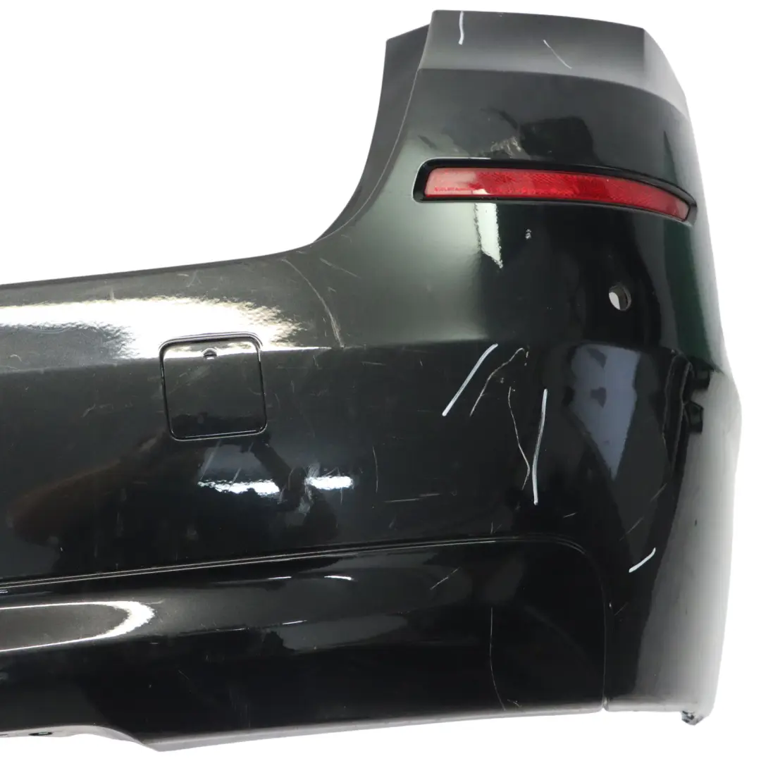BMW F11 Touring Rear Bumper Panel PDC Covering Black Sapphire Metallic - 475 - SKU 7254917-BS - Part number 7254917