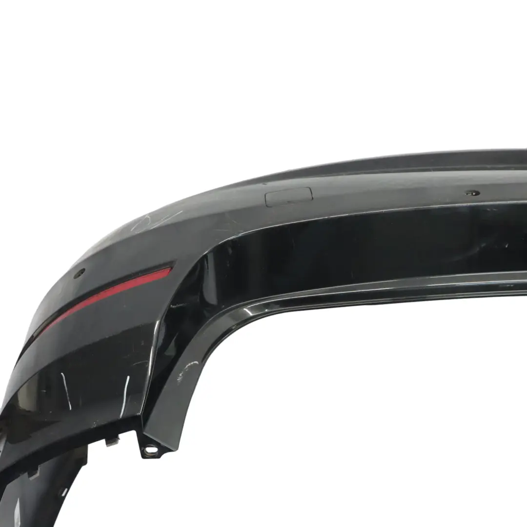 BMW F11 Touring Rear Bumper Panel PDC Covering Black Sapphire Metallic - 475 - SKU 7254917-BS - Part number 7254917