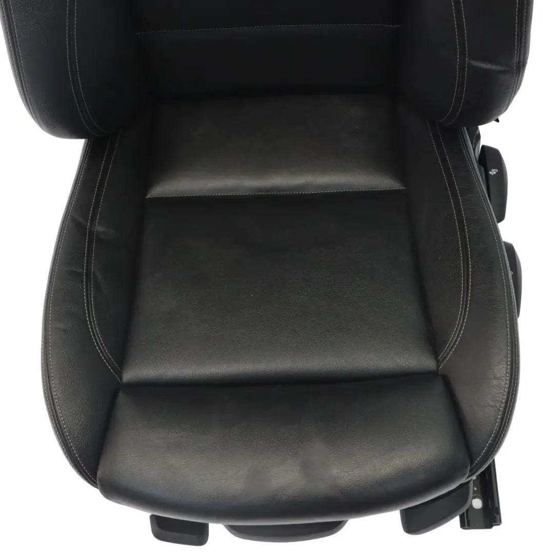  Vorder Sitz BMW X3 F25 X4 F26 M Sport Beheizt Links Leder Nevada Schwarz - SKU 7255677-1 - Teilenummer 7255677