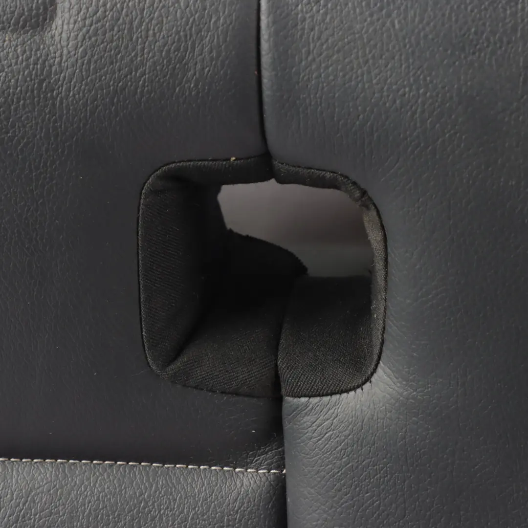 BMW X3 F25 Asiento Banco Trasero Sofá Revestimiento Cuero Nevada Negro - SKU 7256748 - Número de pieza 7256748