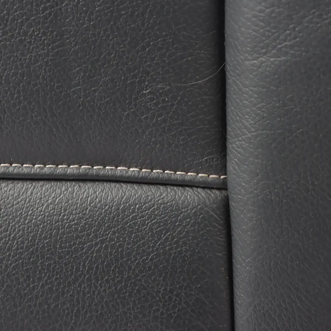 BMW X3 F25 Seat Bench Rear Couch Sofa Covering Leather Nevada Black - SKU 7256748 - Part number 7256748