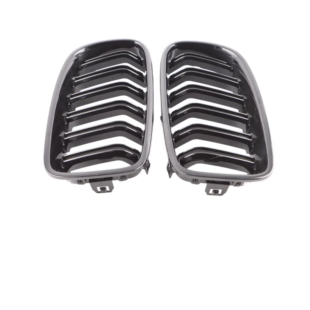 Front Bumper Grille Frame Left Right N/O/S Sport Set Kit to BMW F30 F31 LCI with Part number 7260497 BMW F30 F31 LCI Front Bumper Grille Frame Left Right N/O/S Sport Set Kit - SKU 7260497-2 - Part number 7260497