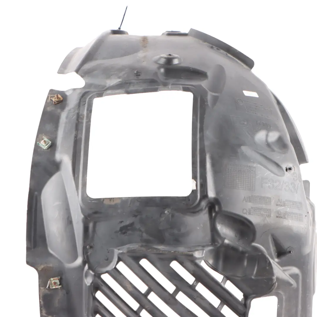 Arch Front Right O/S Front Section Housing Cover Panel to BMW F32 F33 Wheel with Part number 7260730 BMW F32 F33 Wheel Arch Front Right O/S Front Section Housing Cover Panel - SKU 7260730-2 - Part number 7260730