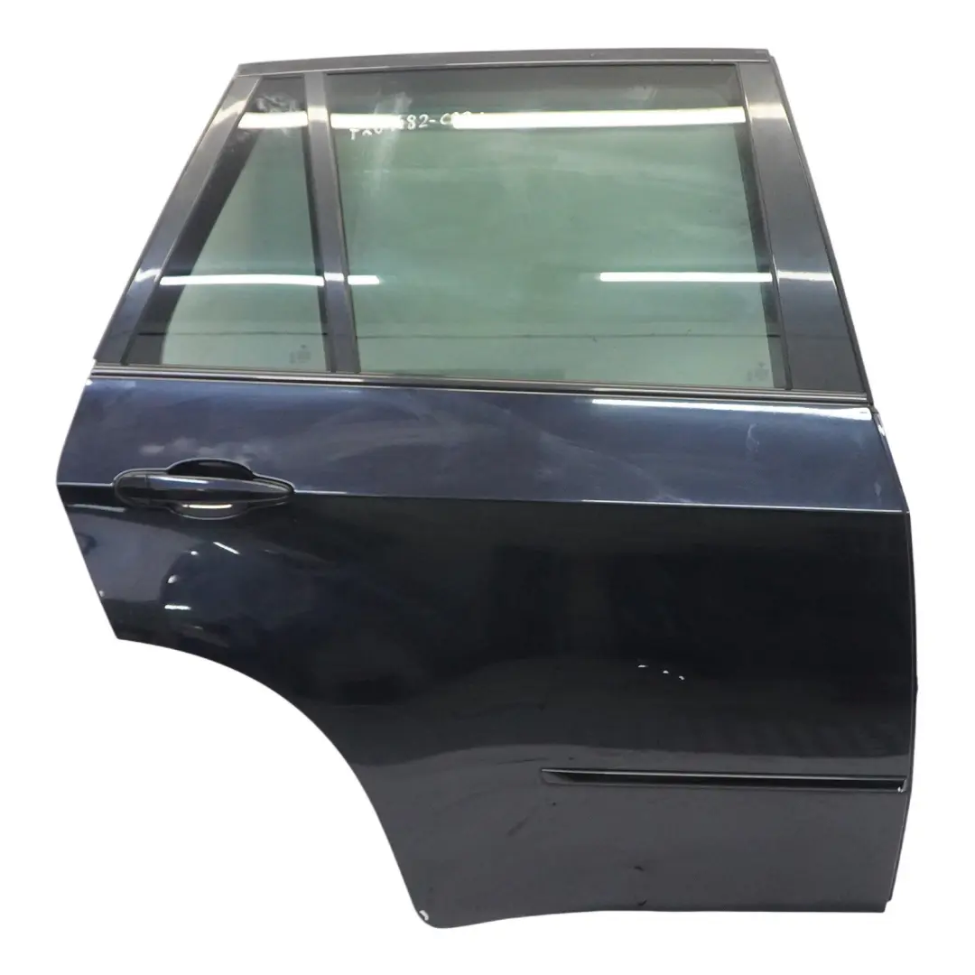 Door Rear Right O/S Carbonschwarz Carbon Black - 416 to BMW X5 E70 with Part number 7261482 BMW X5 E70 Door Rear Right O/S Carbonschwarz Carbon Black - 416 - SKU 7261482-CAR1 - Part number 7261482