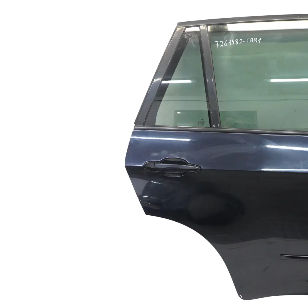 BMW X5 E70 Tür hinten rechts Carbonschwarz Carbon Black - 416 - SKU 7261482-CAR1 - Teilenummer 7261482