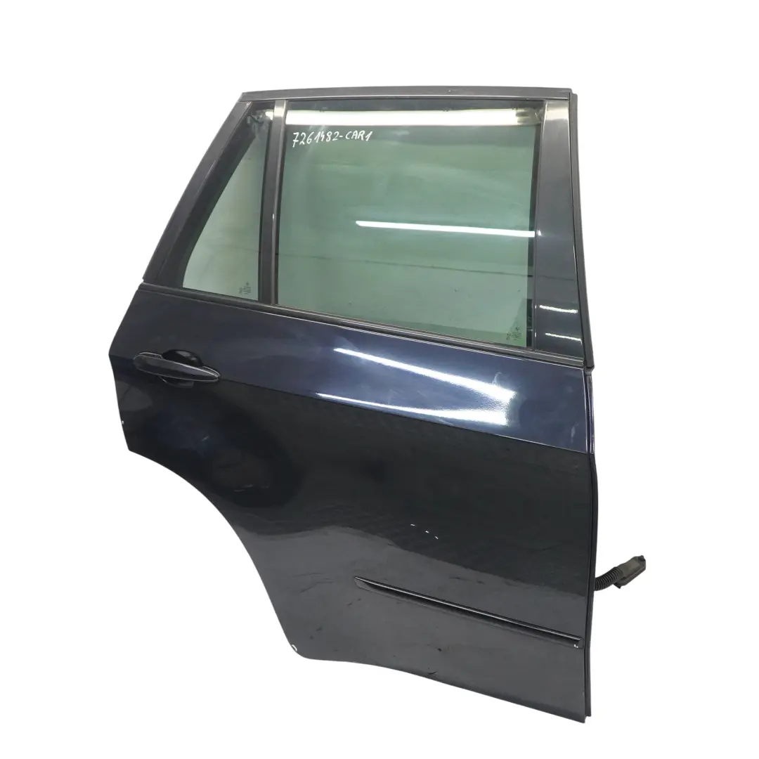 Tür hinten rechts Carbonschwarz Carbon Black - 416 für BMW X5 E70 mit Teilenummer 7261482 BMW X5 E70 Tür hinten rechts Carbonschwarz Carbon Black - 416 - SKU 7261482-CAR1 - Teilenummer 7261482