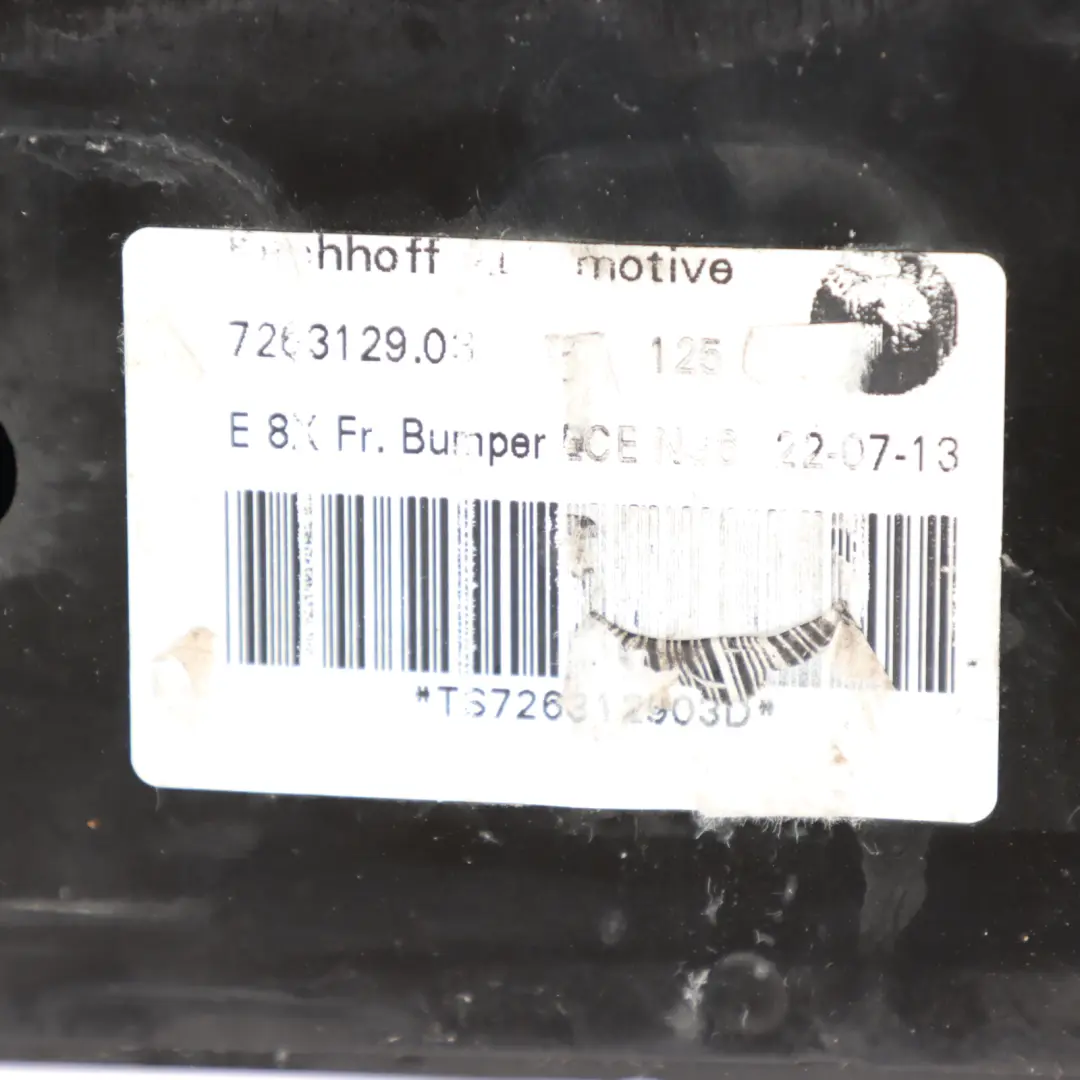 BMW E82 E88 Front Bumper Reinforcement Bar Support Cross Member - SKU 7263129 - Part number 7263129