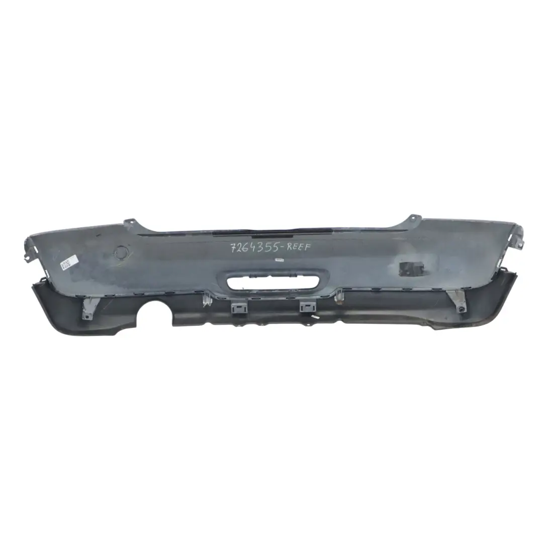 Mini Cooper R56 R57 LCI R58 Rear Bumper Trim Reef Blue Metallic - B30 - SKU 7264355-REEF - Part number 7264355