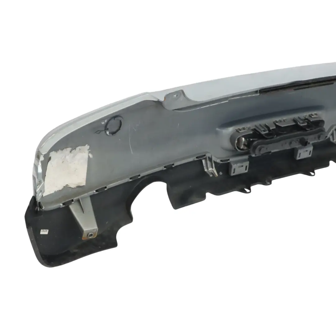 Mini R56 LCI Habillage du panneau du pare-chocs arrière Pure Silver - 900 - SKU 7264356-PS - Numéro de pièce 7264356