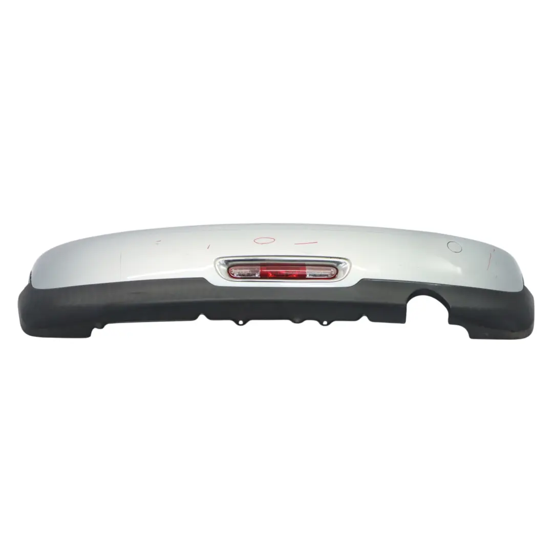 Mini R56 LCI Rivestimento pannello paraurti posteriore Pure Silver Metallic 900 - SKU 7264356-PS - Numero di parte 7264356