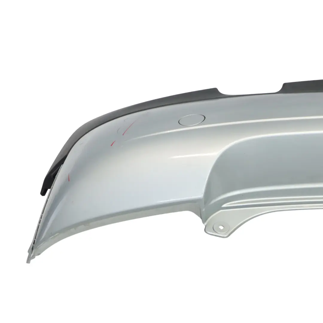 Hintere Stoßstangenverkleidung Pure Silver Silber Metallic - 900 für Mini R56 LCI mit Teilenummer 7264356 Mini R56 LCI Hintere Stoßstangenverkleidung Pure Silver Silber Metallic - 900 - SKU 7264356-PS - Teilenummer 7264356