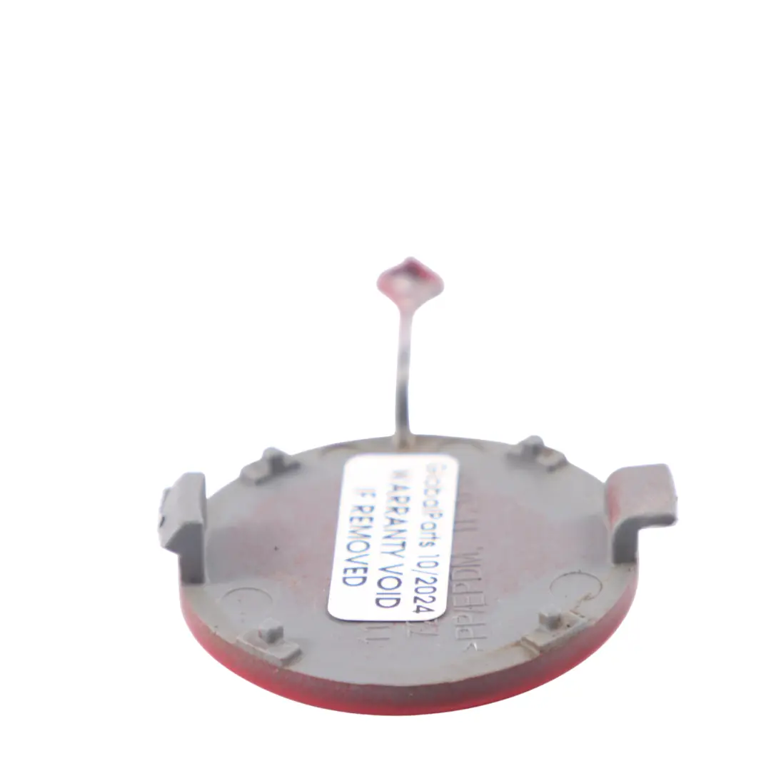 hintere Stoßstange Abschleppöse Abdeckung Chili Rot 851 für Mini R56 LCI mit Teilenummer 7264357 Mini R56 LCI hintere Stoßstange Abschleppöse Abdeckung Chili Rot 851 - SKU 7264357-CHRED - Teilenummer 7264357