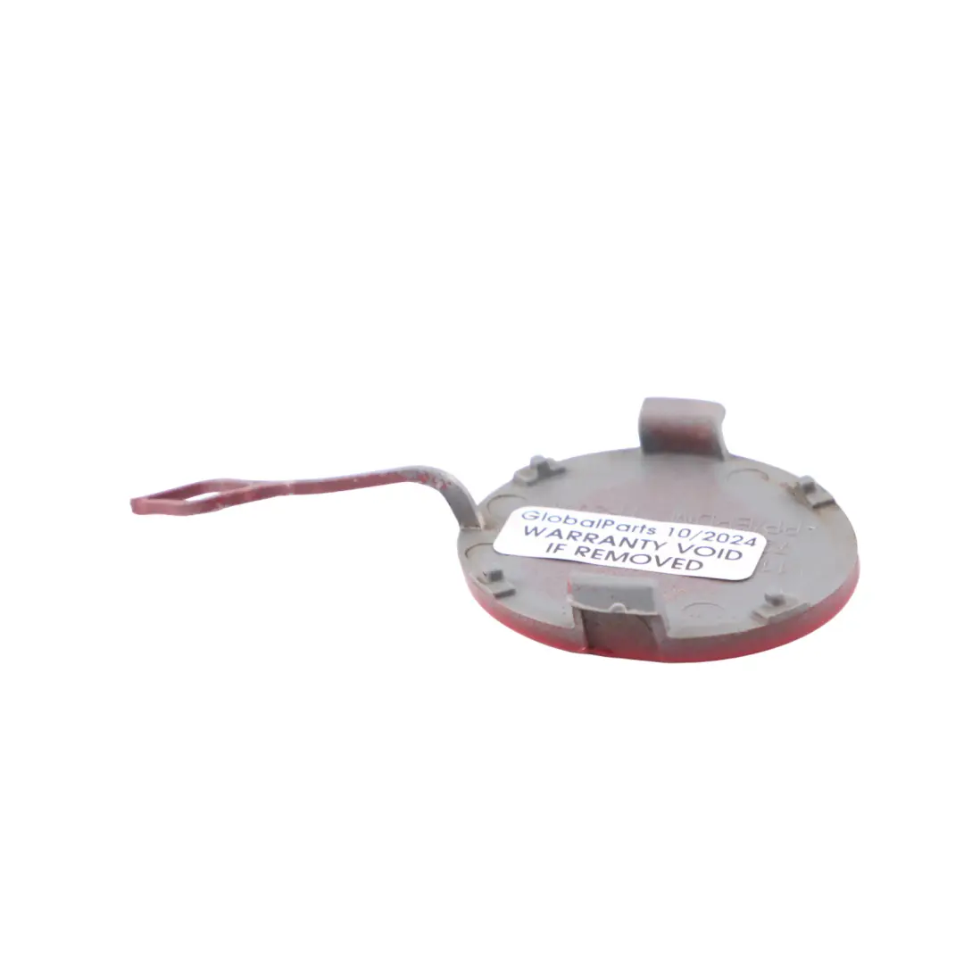 Mini R56 LCI hintere Stoßstange Abschleppöse Abdeckung Chili Rot 851 - SKU 7264357-CHRED - Teilenummer 7264357