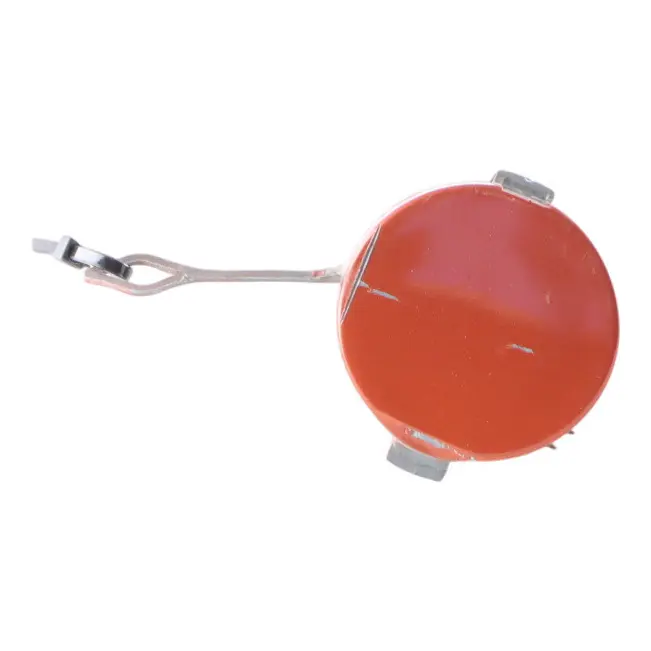 Mini R56 LCI Rear Bumper Towing Eye Cover Trim Right O/S Spice Orange B23 - SKU 7264357-SPICE - Part number 7264357