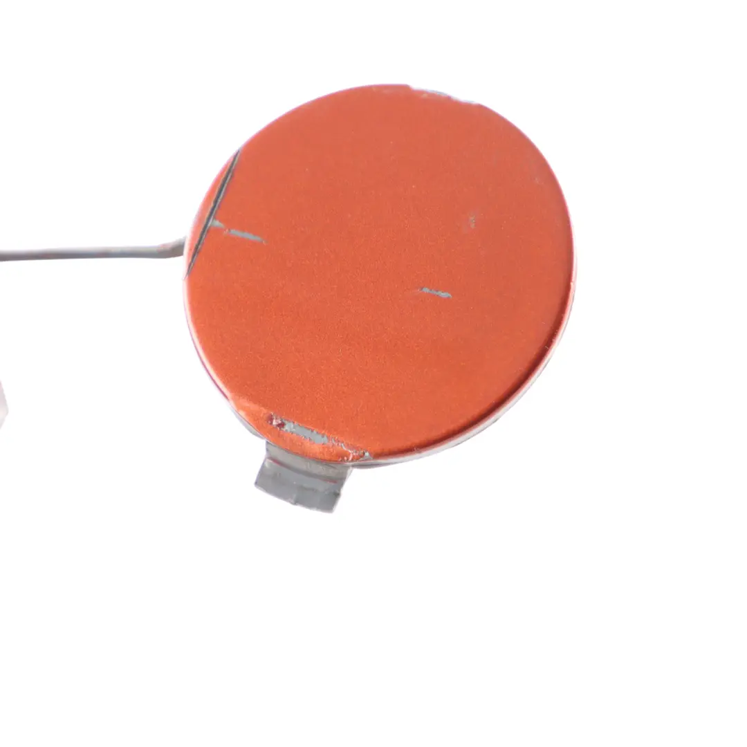 Bumper Towing Eye Cover Trim Right O/S Spice Orange B23 to Mini R56 LCI Rear with Part number 7264357 Mini R56 LCI Rear Bumper Towing Eye Cover Trim Right O/S Spice Orange B23 - SKU 7264357-SPICE - Part number 7264357