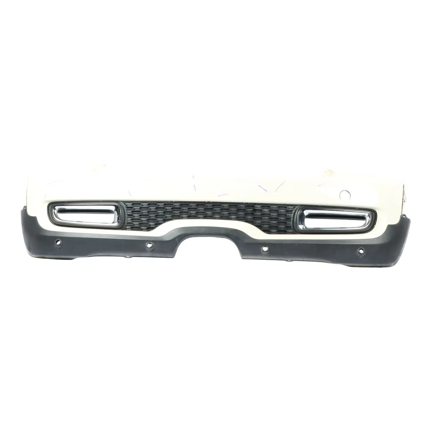 Mini Cooper S R56 R57 LCI Rear Bumper Trim Pepper White - 850