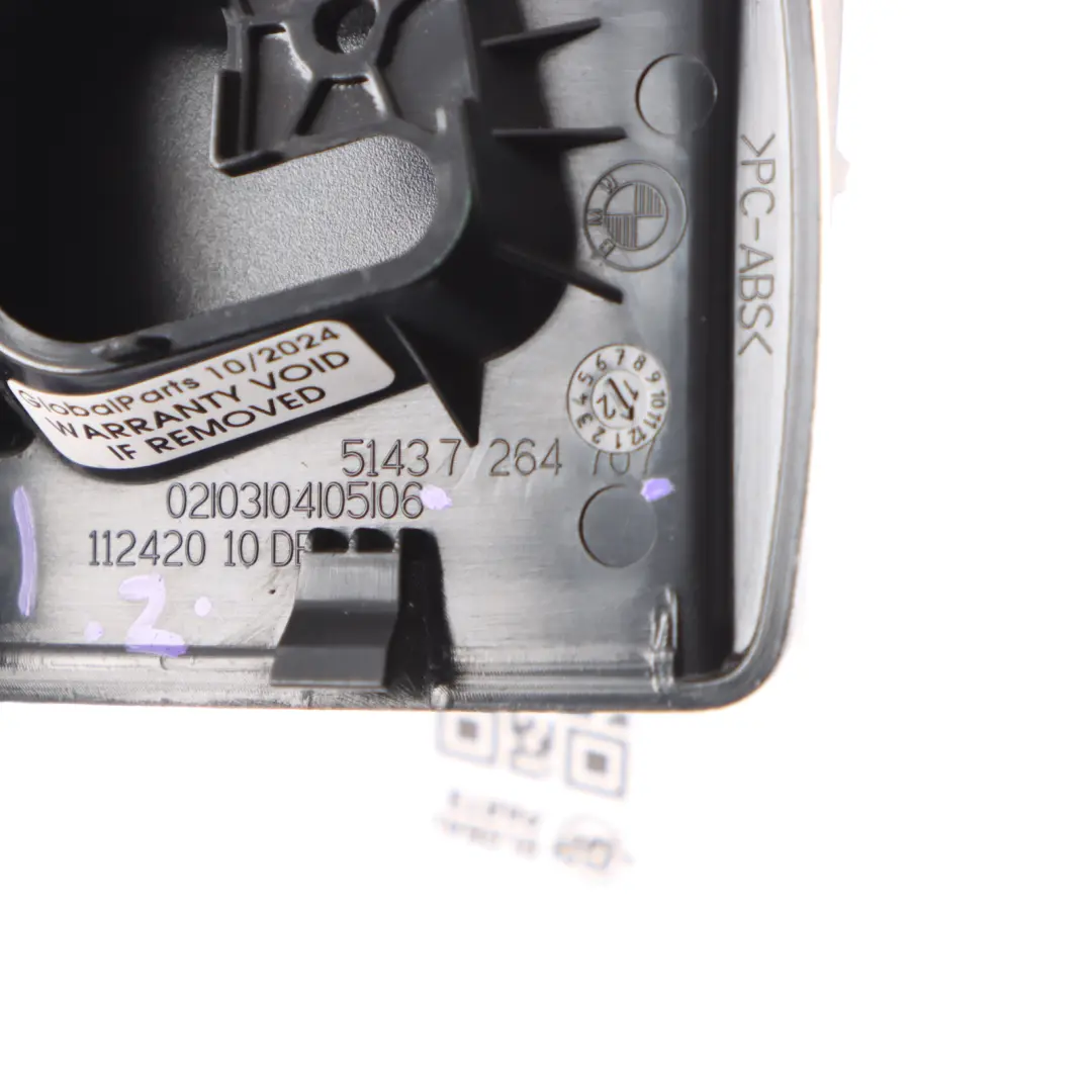 Roof Cover Headlining Bracket Trim Left N/S Black to BMW F31 Touring with Part number 7264707 BMW F31 Touring Roof Cover Headlining Bracket Trim Left N/S Black - SKU 7264707-1 - Part number 7264707